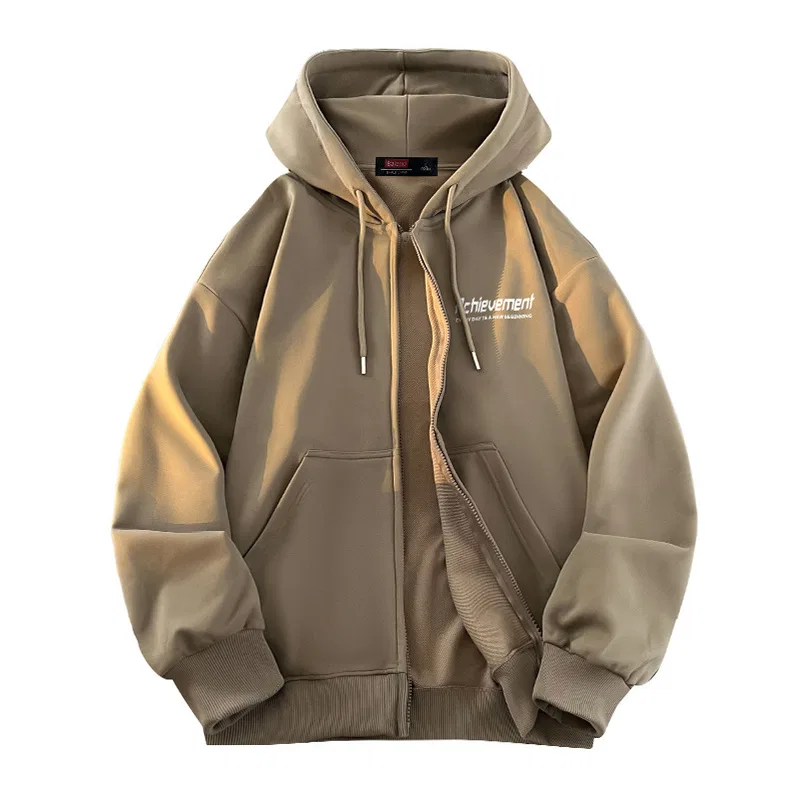 Детское худи на молнии с капюшоном BALENO, Taupe