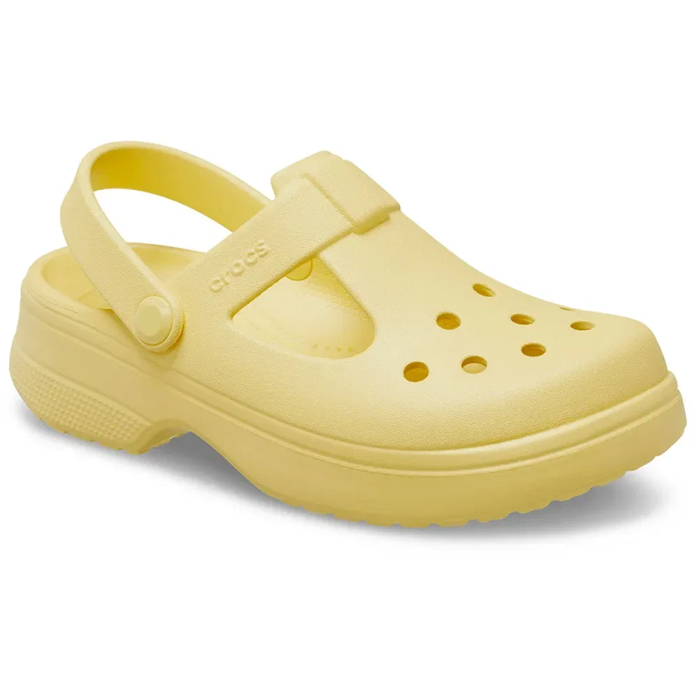 Клоги Classic Mary Jane Crocs, желтый
