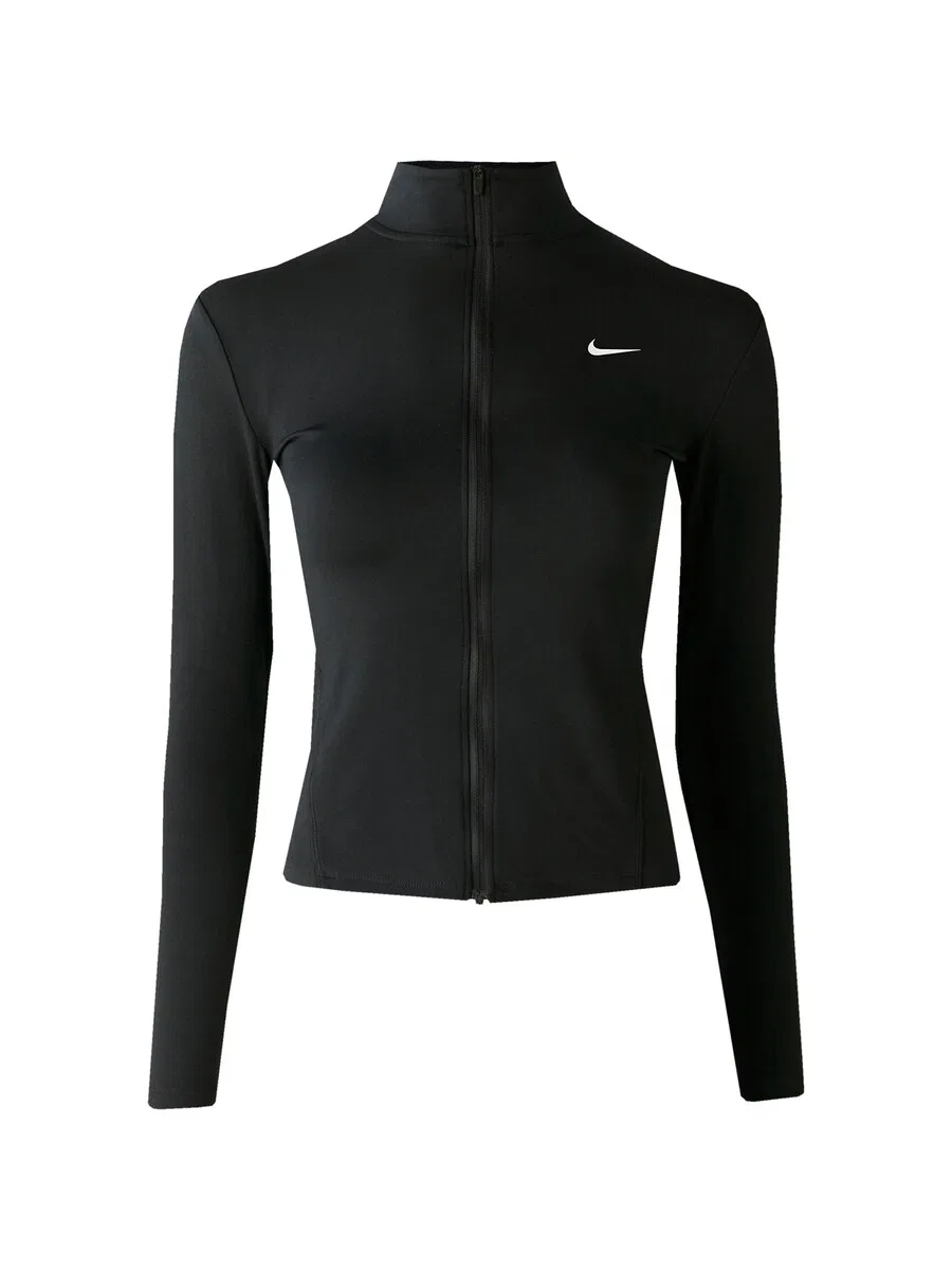 Худи NIKE Athletic на молнии, модель 'ONE', черного цвета