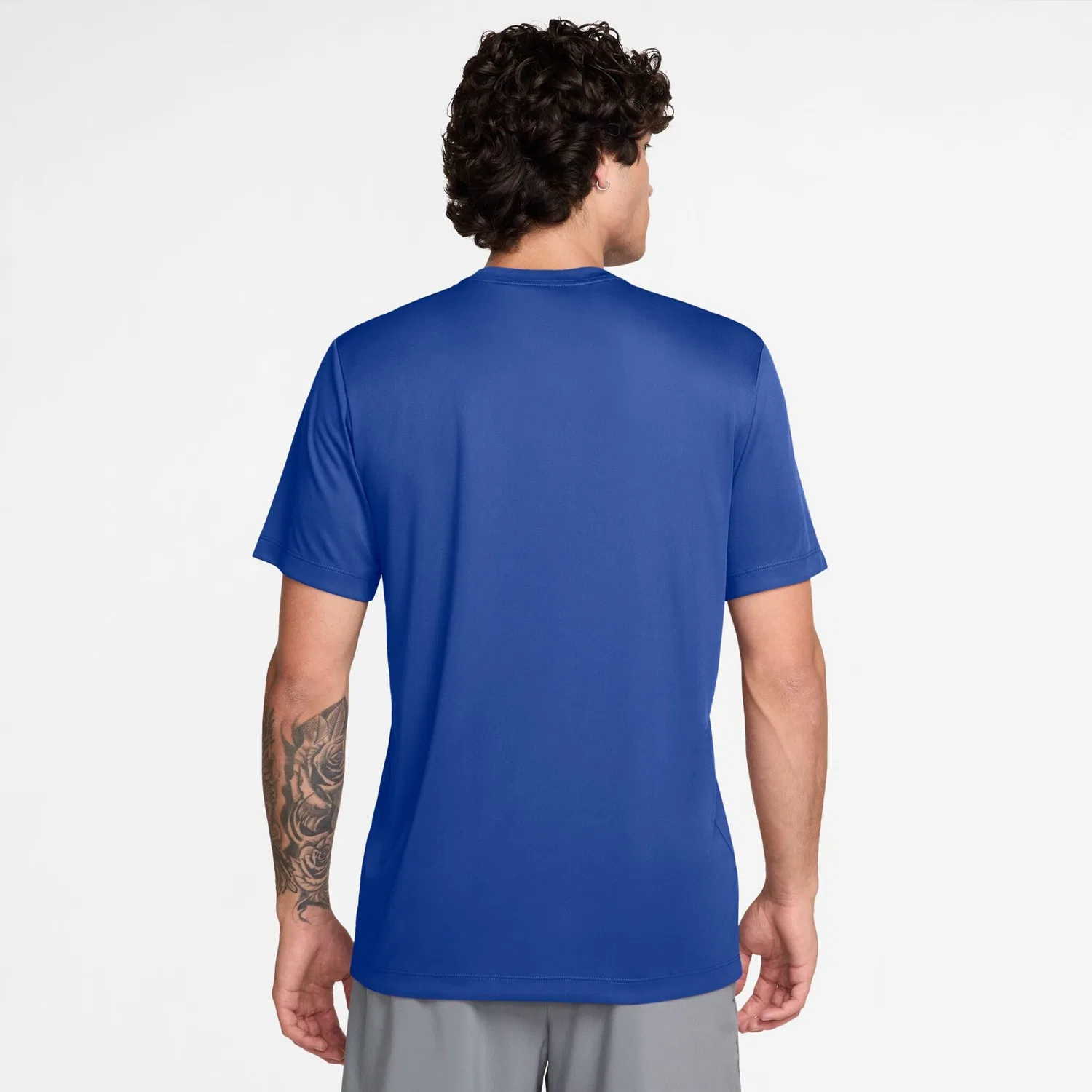 Мужская футболка с капюшоном и молнией Nike, Game Royal — фото 2