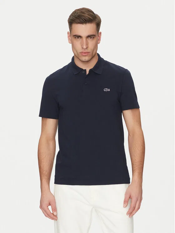 Футболка-поло Lacoste Regular Fit, темно-синий