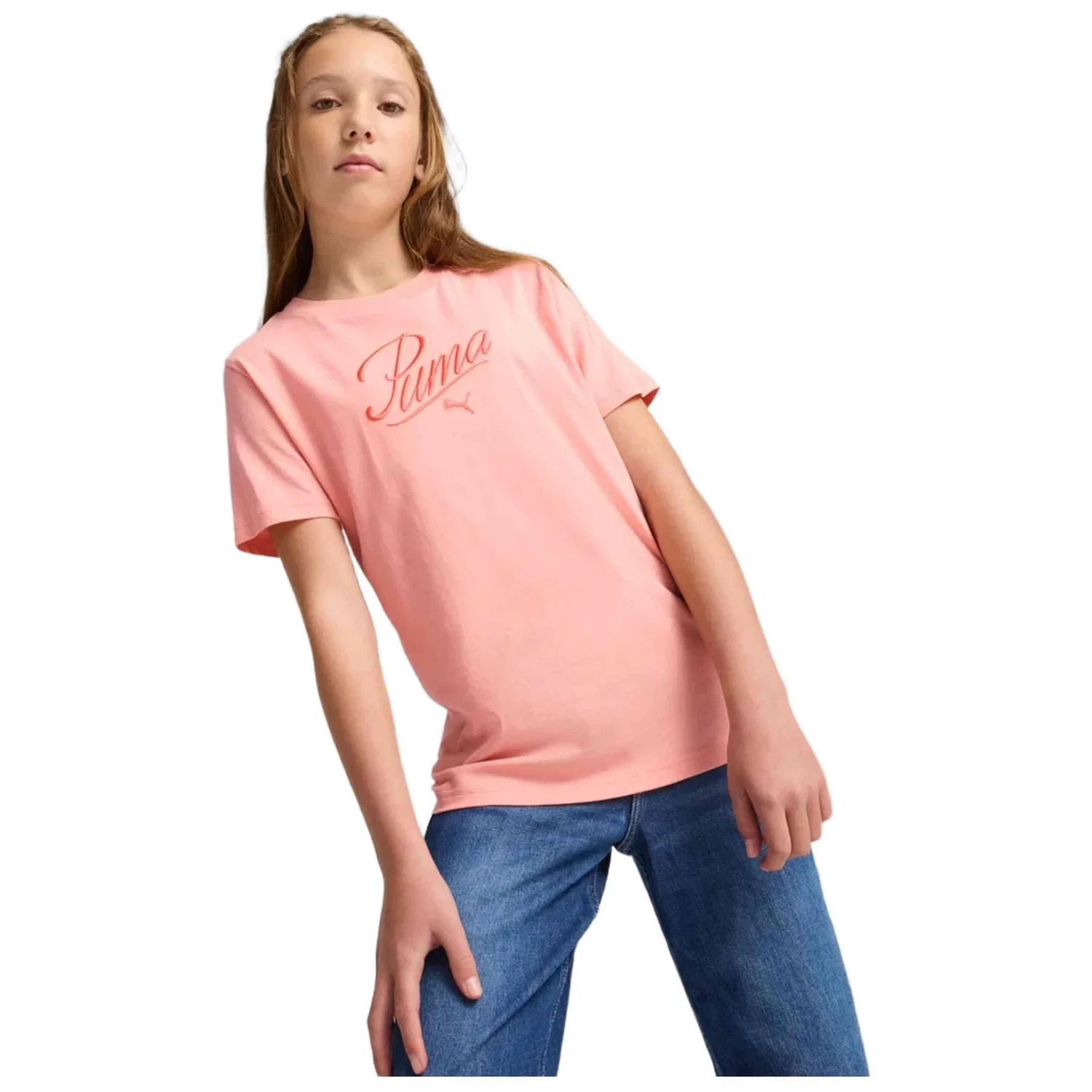 Детская футболка с коротким рукавом 685805-18 Puma, Orange