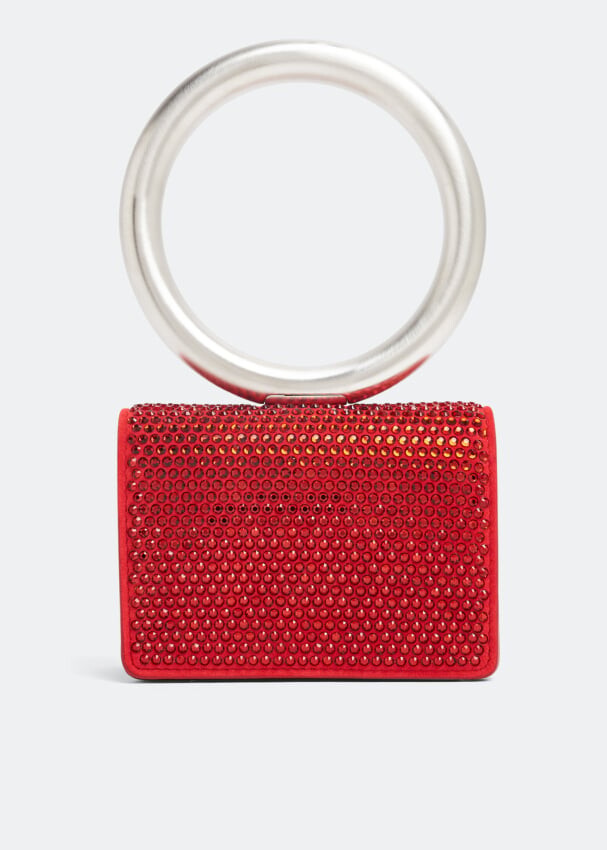 

Картхолдер FERRAGAMO Bangle card holder, красный