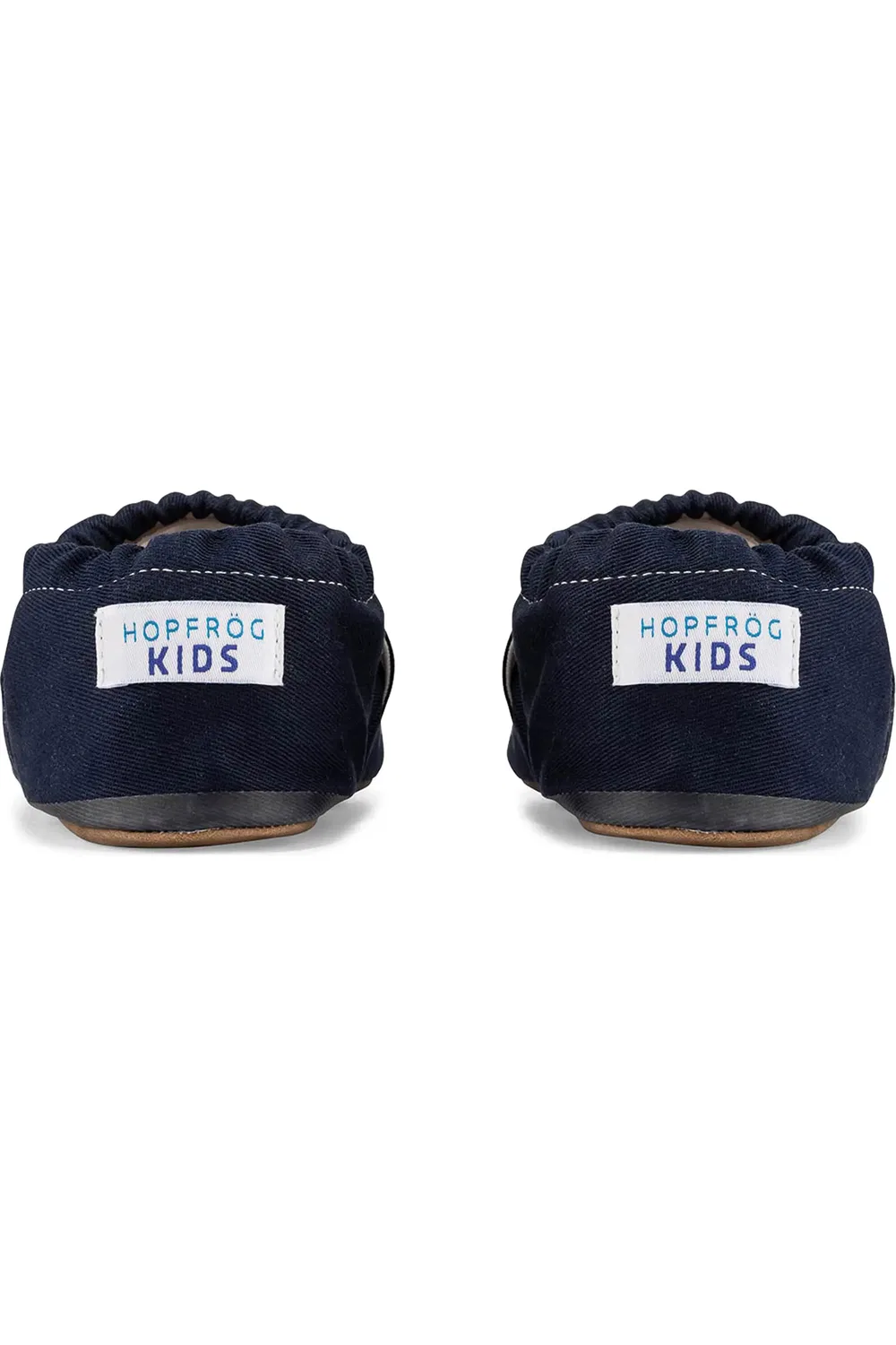Детские тапочки slip-on на плоской подошве Slumber Hyper Barefoot Hopfrög Kids, темно синий — фото 4
