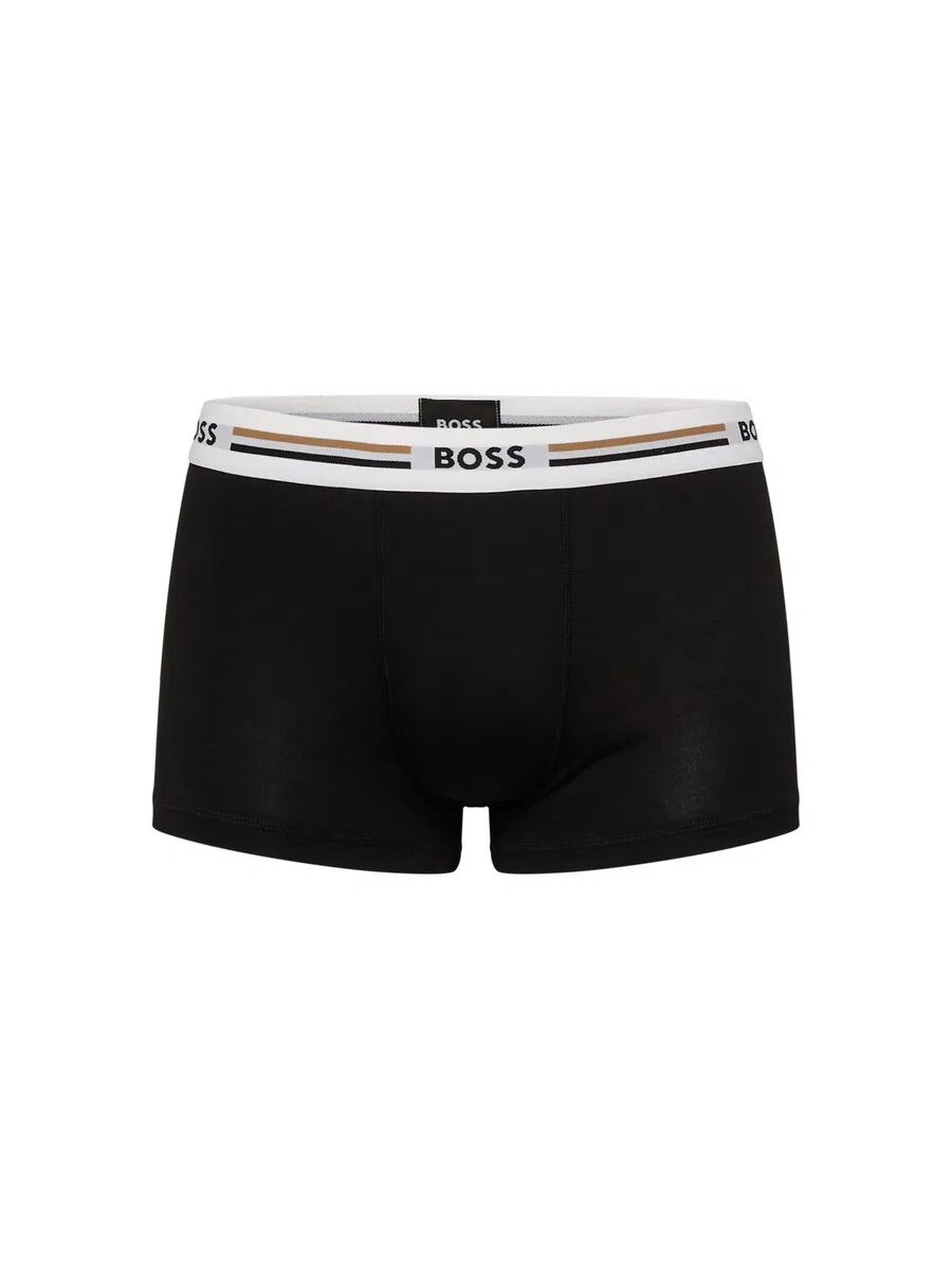 Боксерские шорты BOSS черного цвета — фото 2
