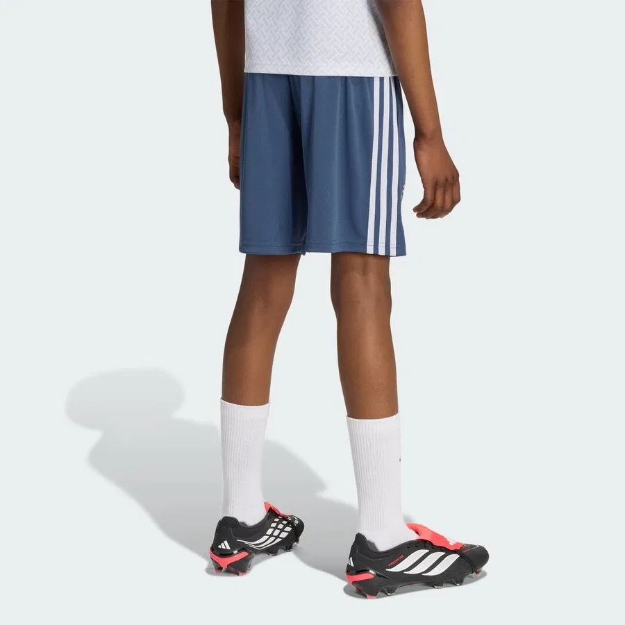 Детские шорты с принтом Performance JY5688 Italy 26 Away Kids Shorts adidas, Синий — фото 2