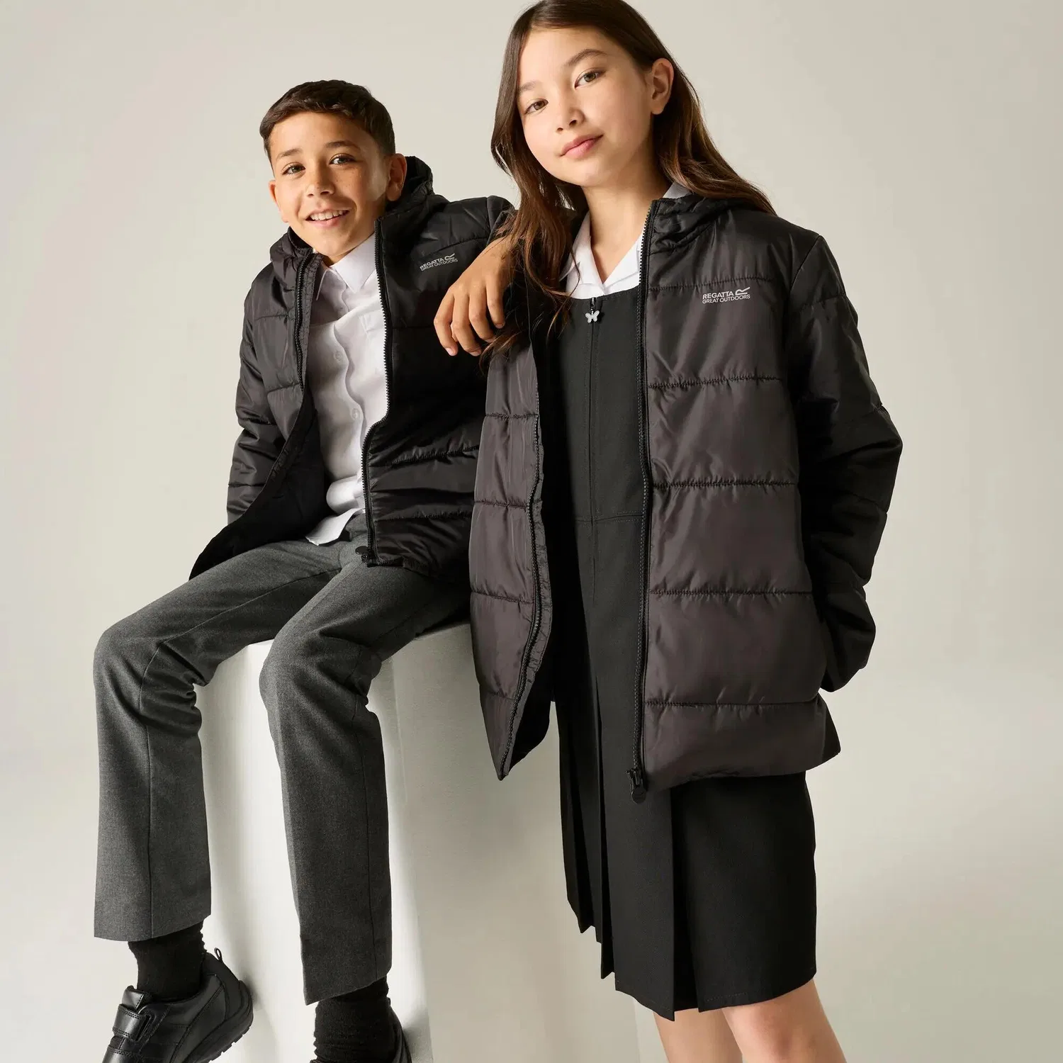 Детская утепленная куртка Halkner Regatta, Schwarz