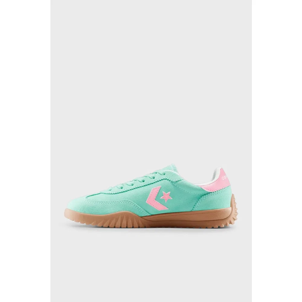 Детские кроссовки из замши и кожи Run Star Trainer Converse — фото 4