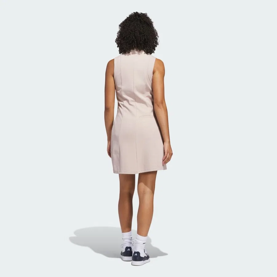 Платье для гольфа с шортами Performance Go-To Twistknit adidas, Белый — фото 2