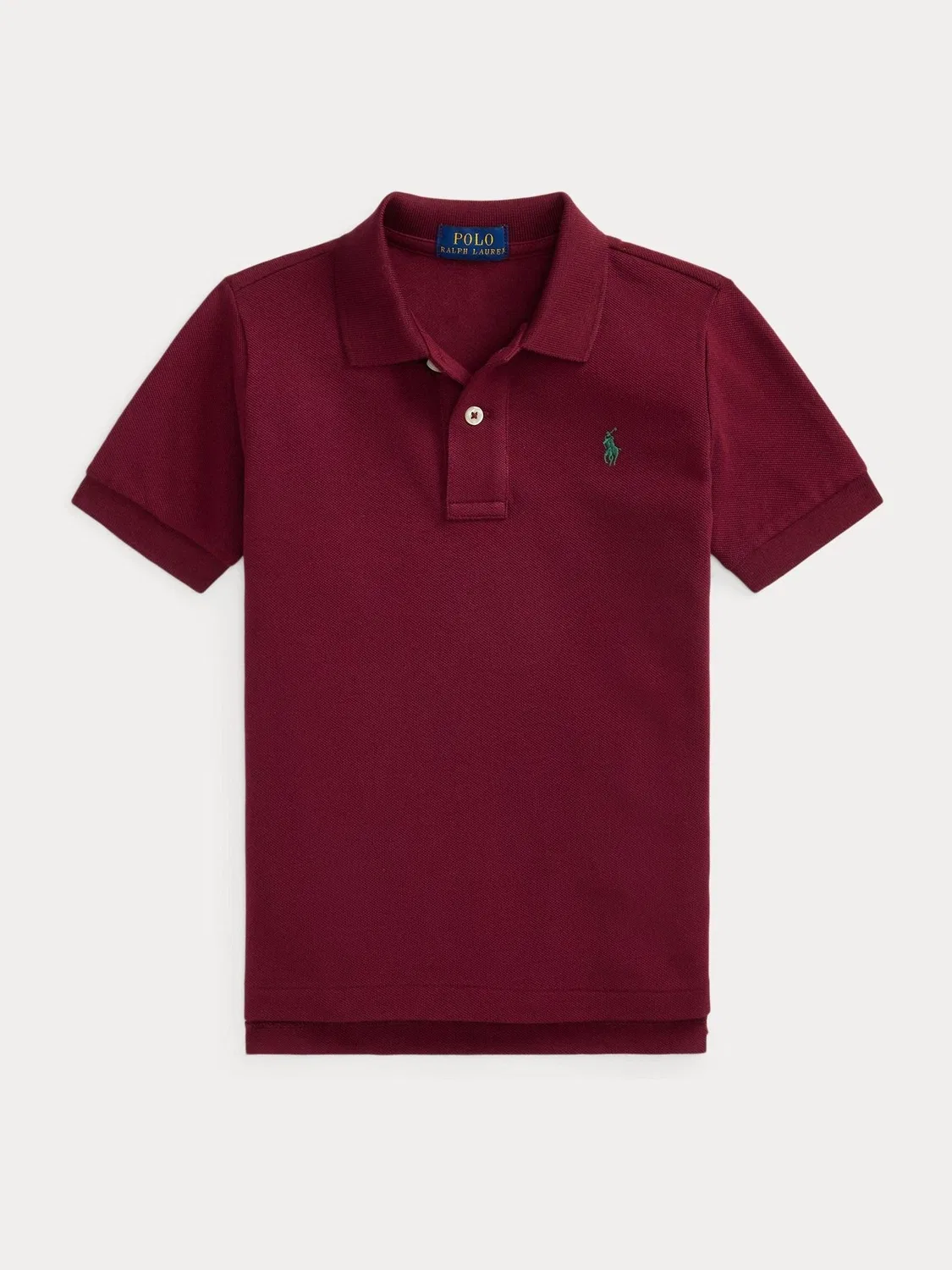 Поло из пике Polo Ralph Lauren, фиолетовый