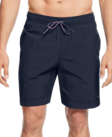 Плавательные шорты Tommy Hilfiger Men's Big & Tall The Tommy, темно-синий — фото 2