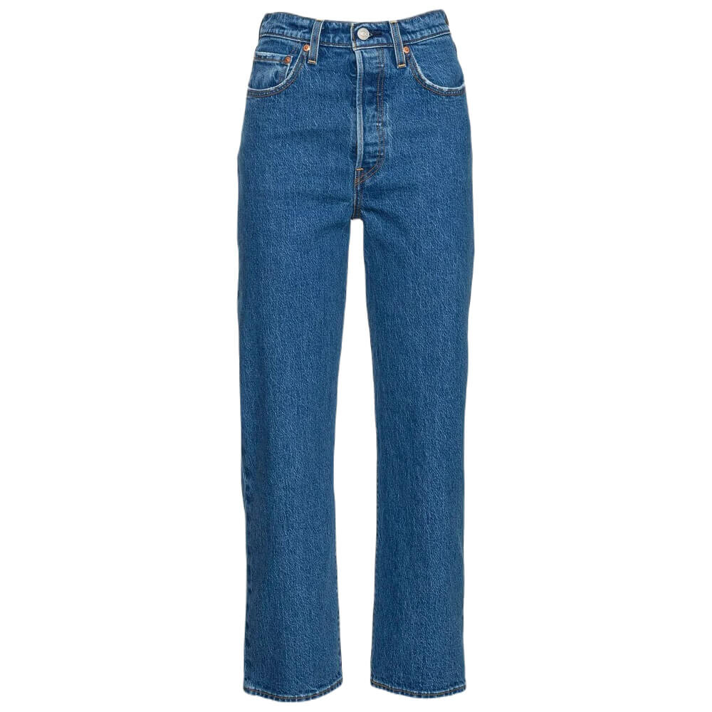 

Джинсы прямого кроя Levi's Ribcage Straight Ankle, синий