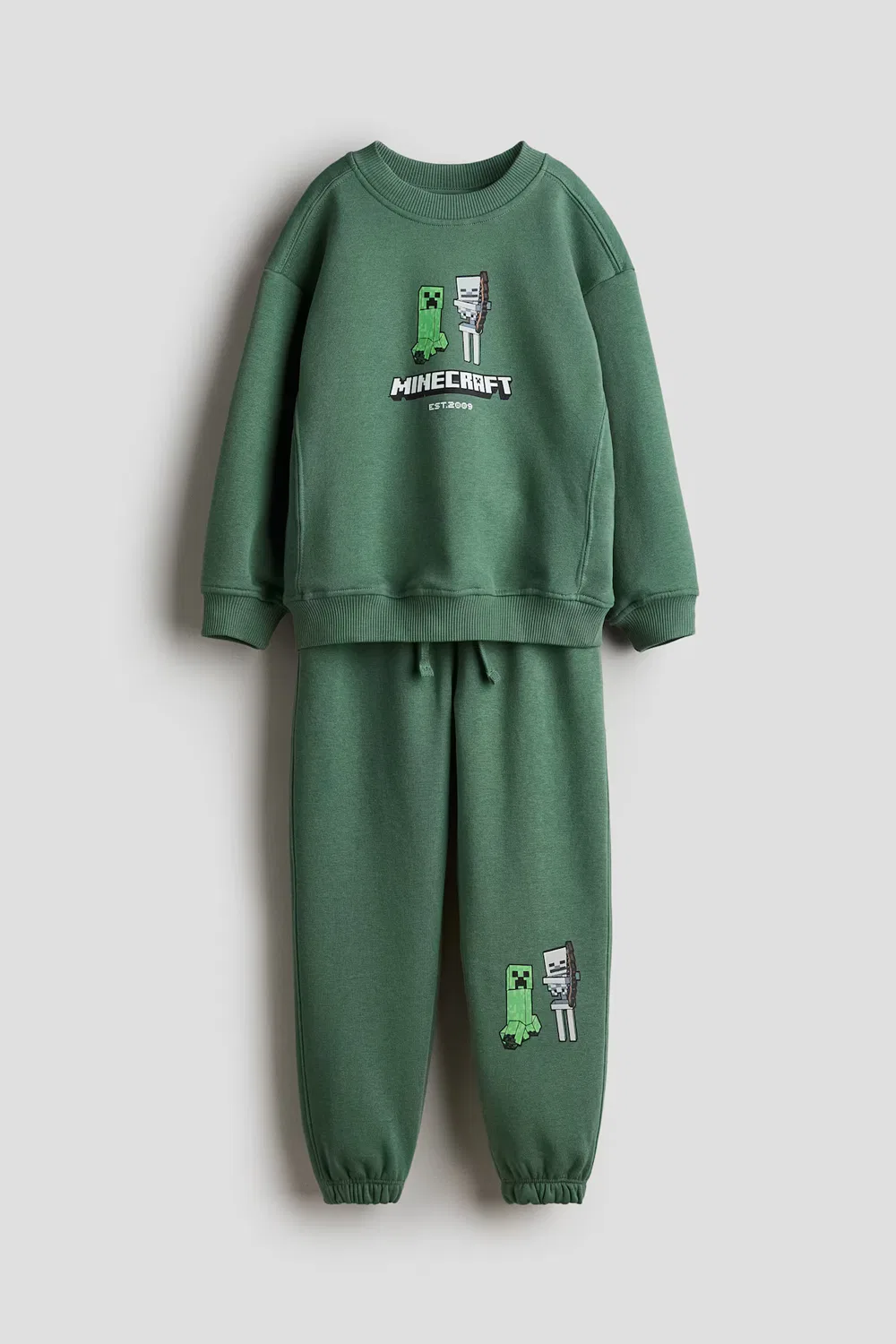 Комплект из двух толстовок H&M, Grün/Minecraft