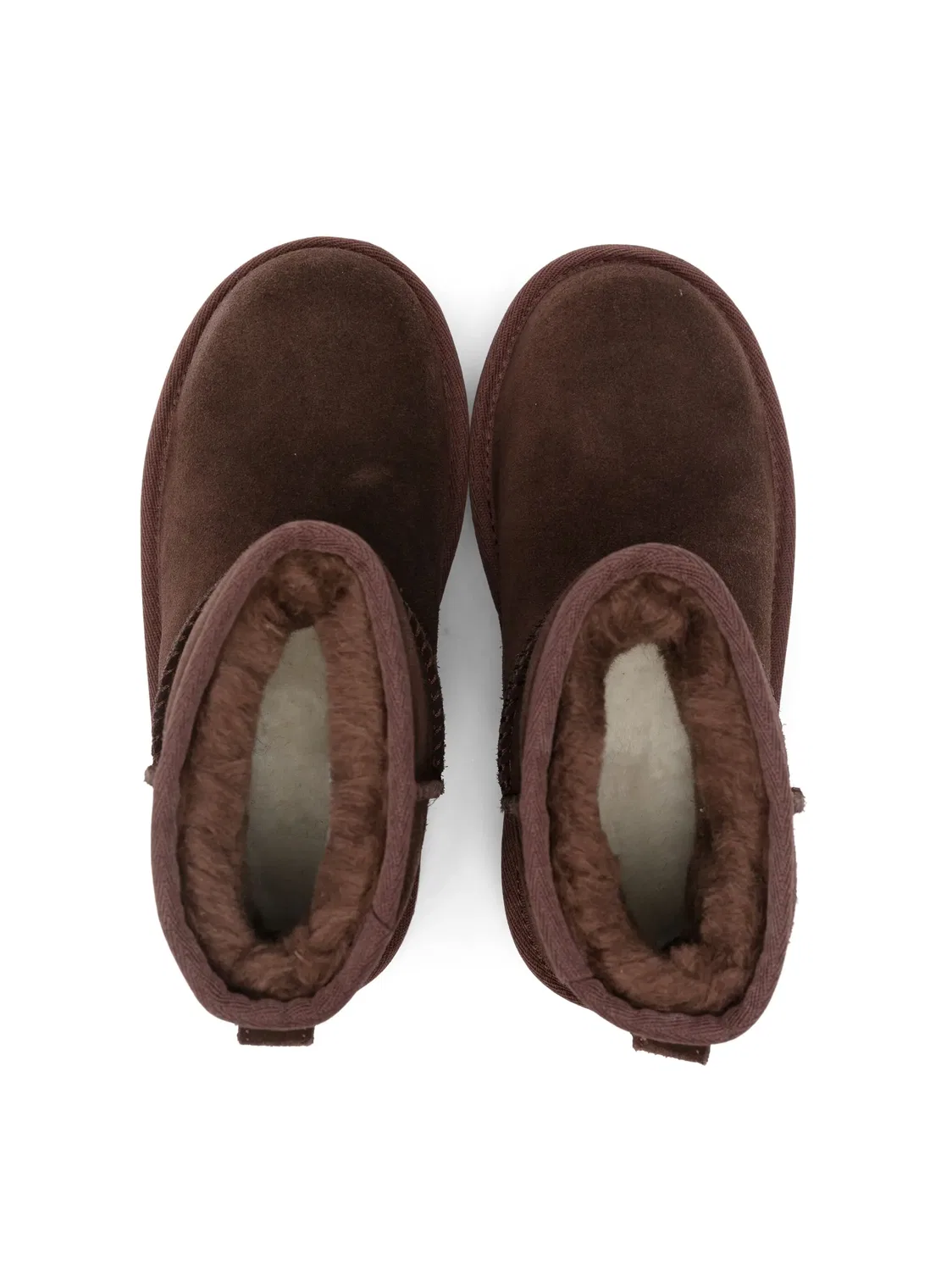 Классические замшевые ботинки Mini II с логотипом UGG, коричневый — фото 3