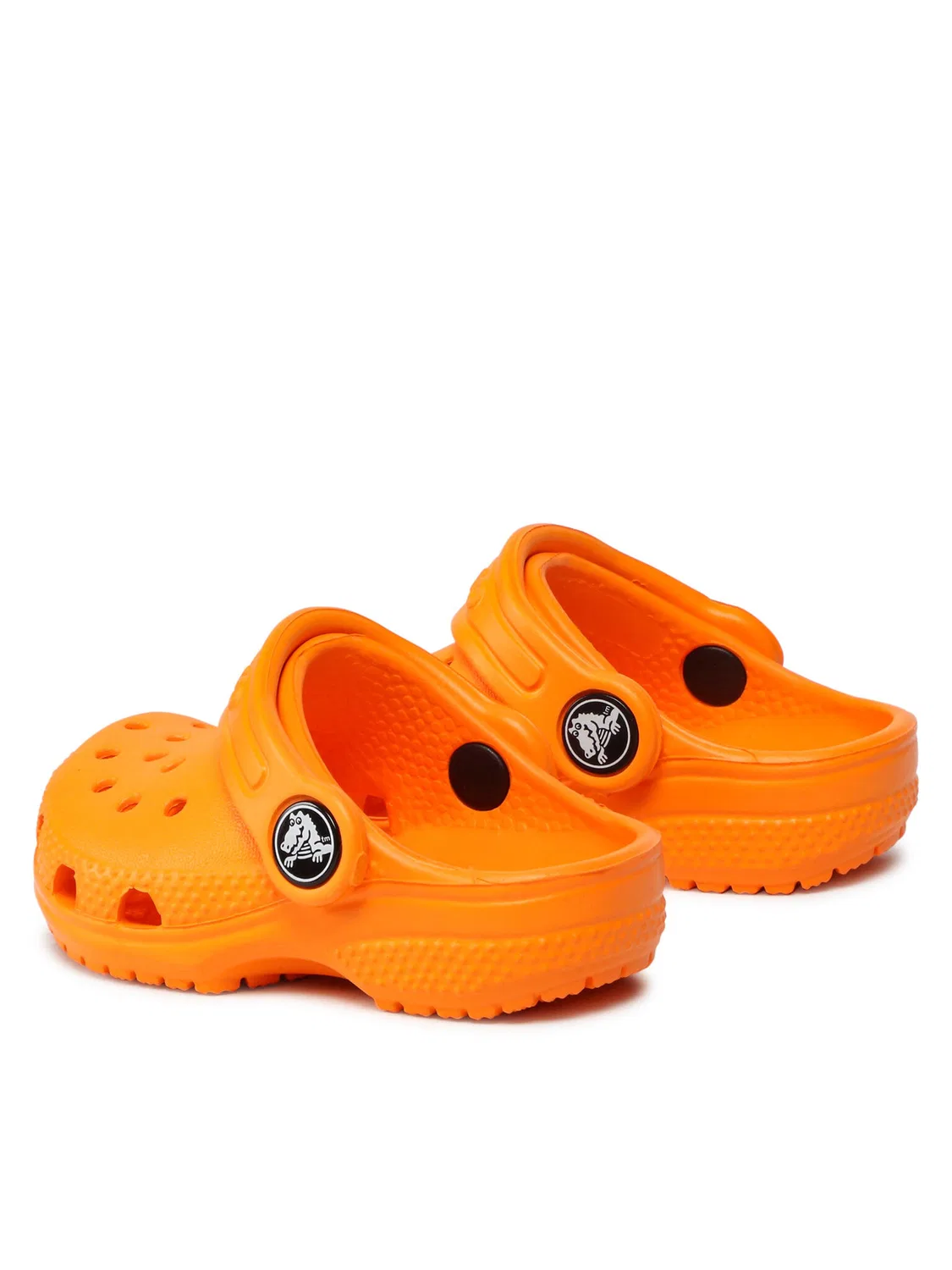 Шлепанцы для мальчика Classic Clog Crocs, оранжевый — фото 3