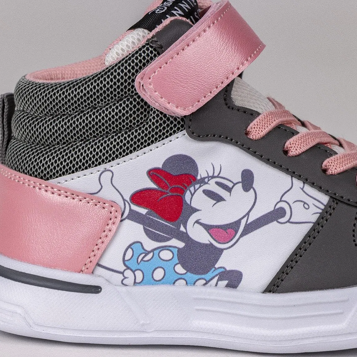 Детские кроссовки для девочек с принтом Minnie Mouse Disney, Multicoloured — фото 3
