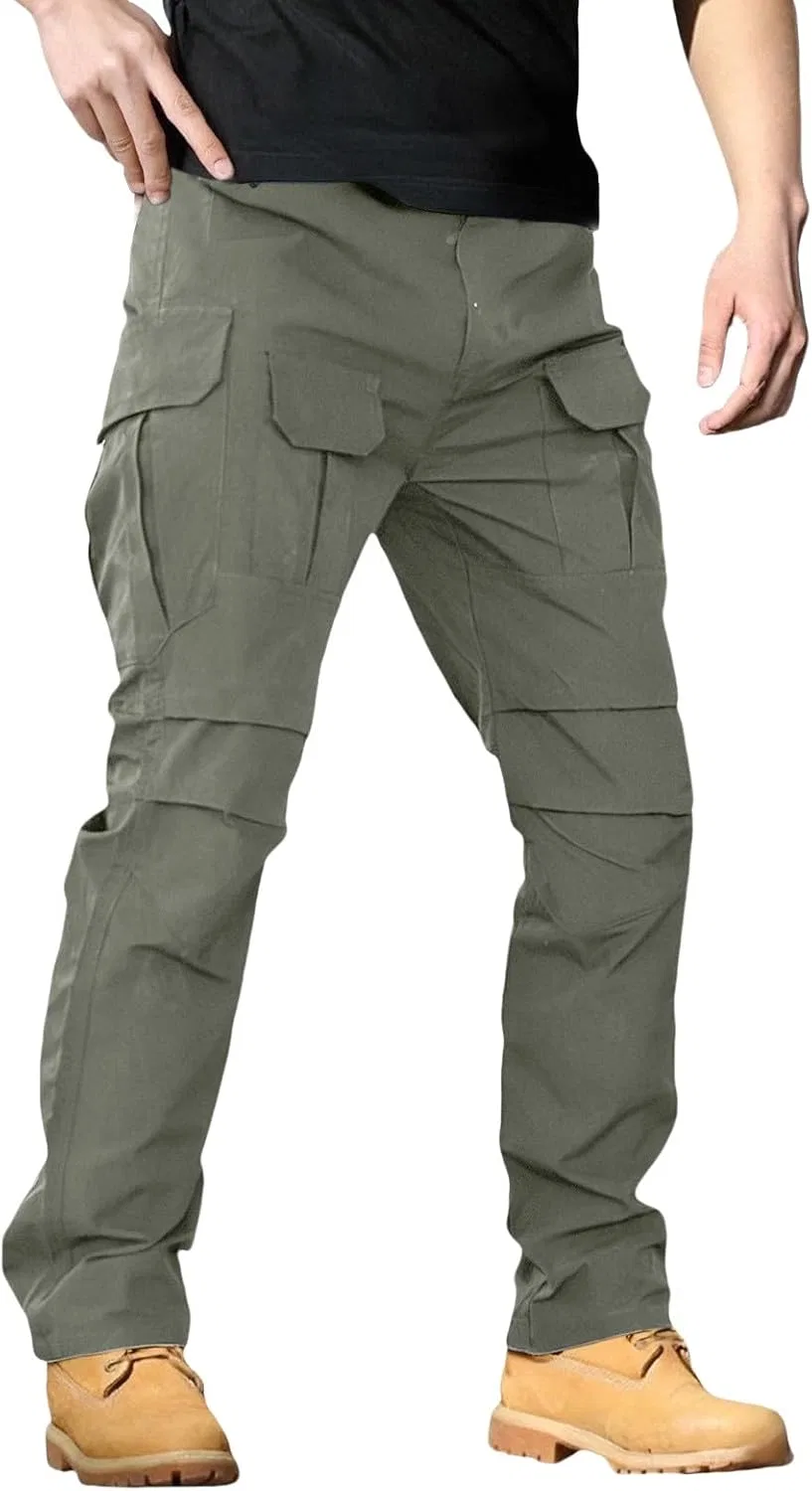 Мужские тактические брюки с гидрофобной тканью, Flex Stretch, 1d-Green