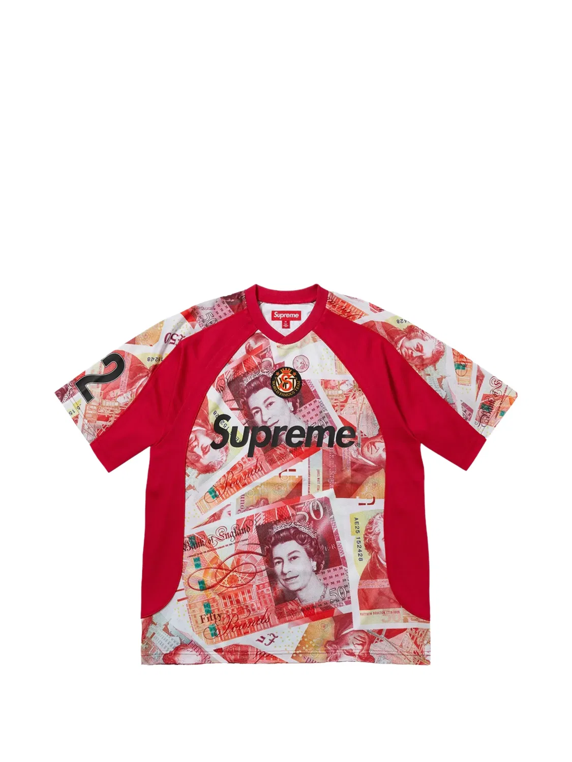 Футболка с короткими рукавами Supreme, красный