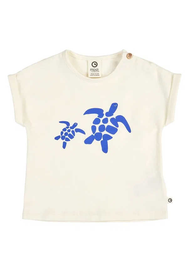 Футболка с принтом baby und kleinkindzubehör 1511100100 Müsli By Green Cotton, Tofu