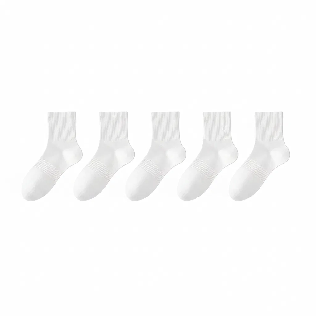 Детские носки с принтом, комплект из 5 пар, Crew Socks Unisex Gift Box Set Included, MIANZHUWU