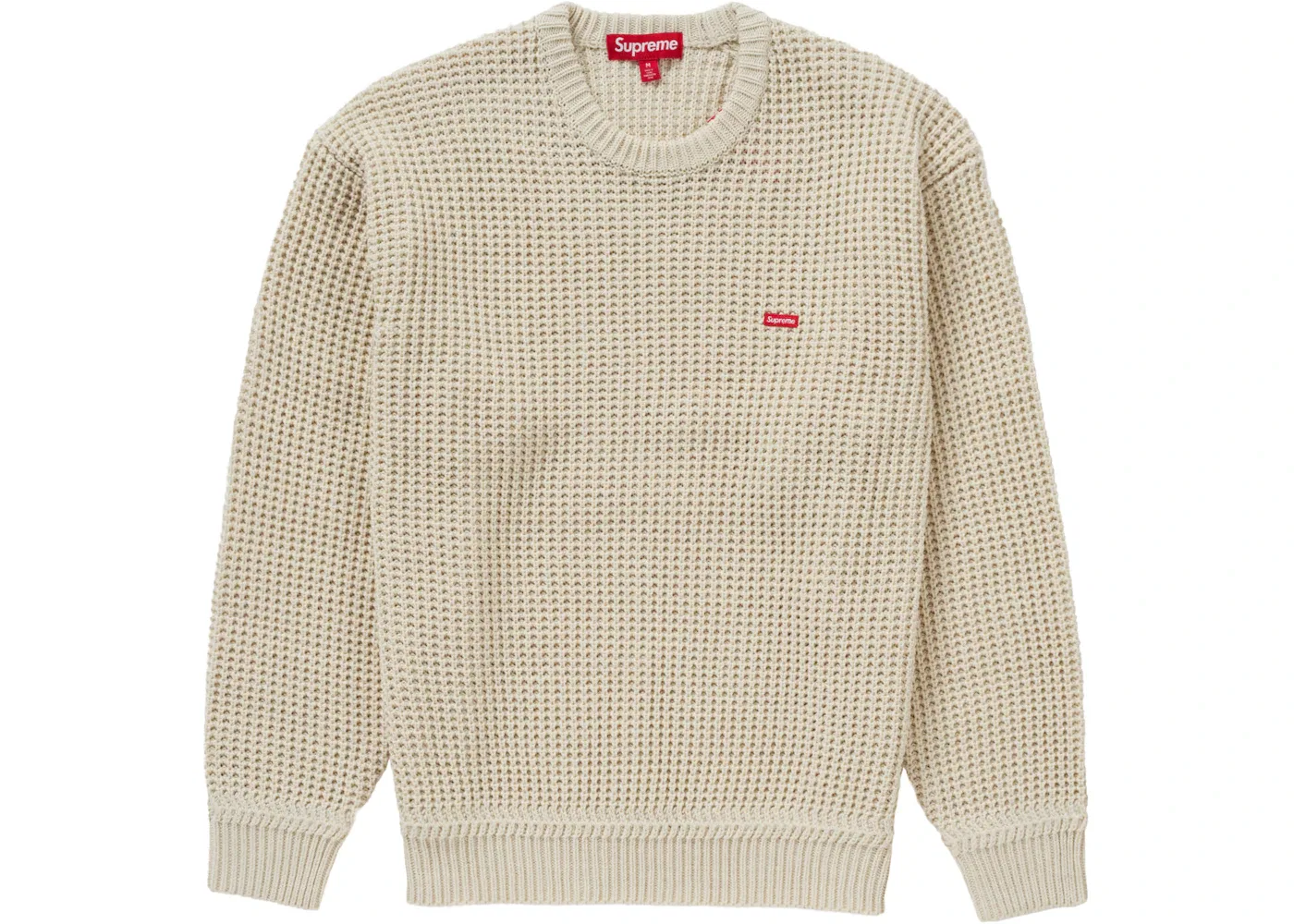 Мужской пуловер с вафельным узором Supreme Sweater, Stone
