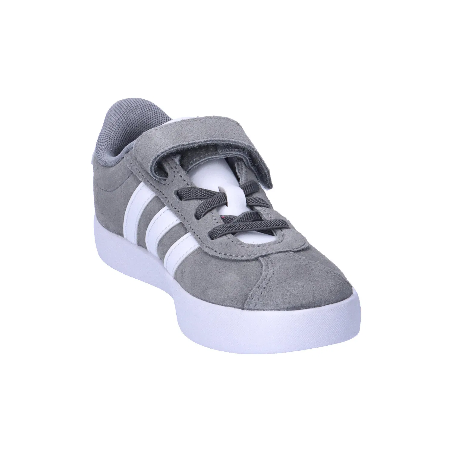 Детские кроссовки с верхом из замши VL Court 3.0 Adidas, Grau — фото 2