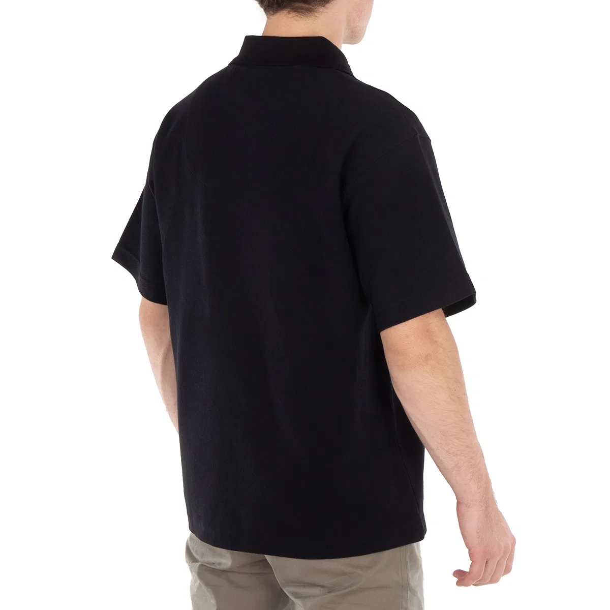 Поло из хлопка Ekd Cotton Polo Shirt Burberry, Black — фото 4