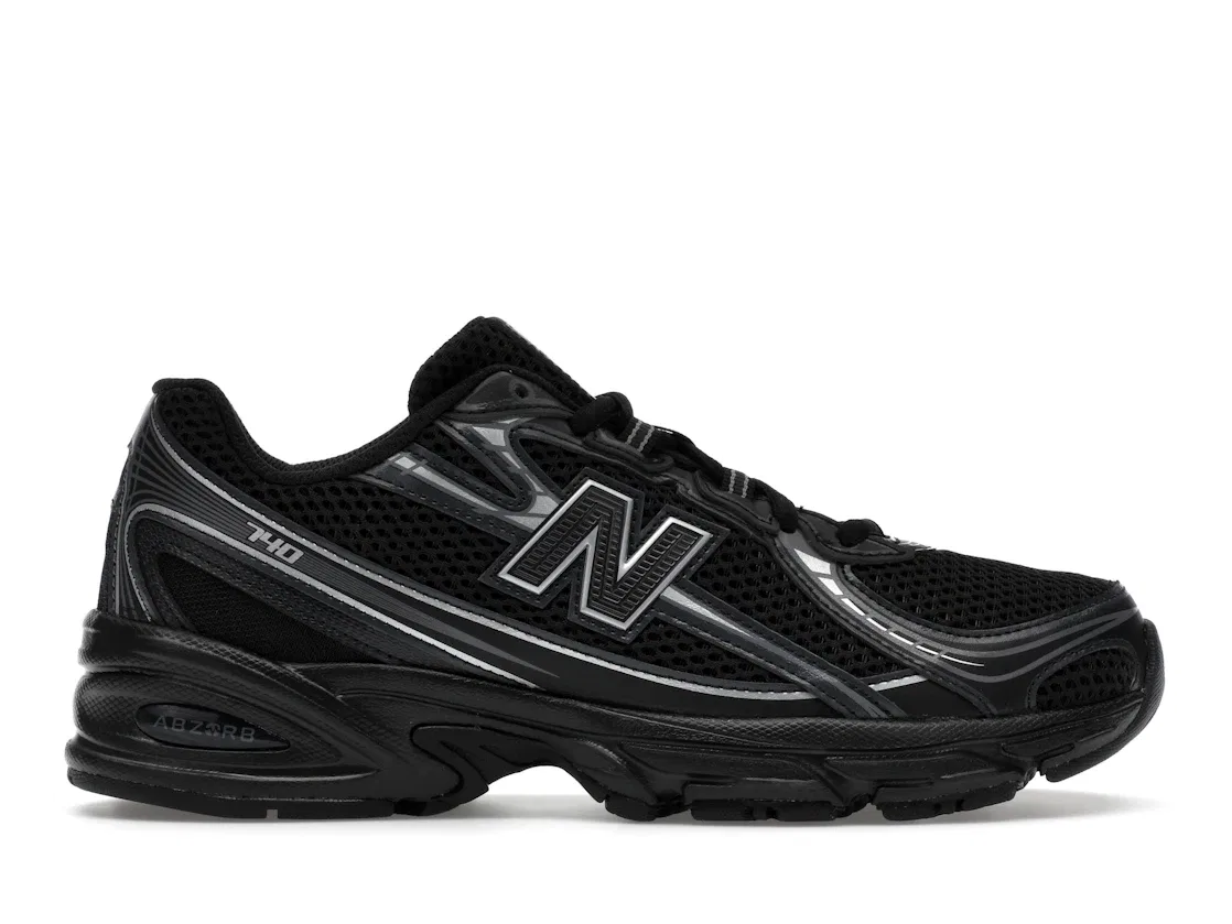 Детские кроссовки Lifestyle New Balance 740, Black/Silver Metallic