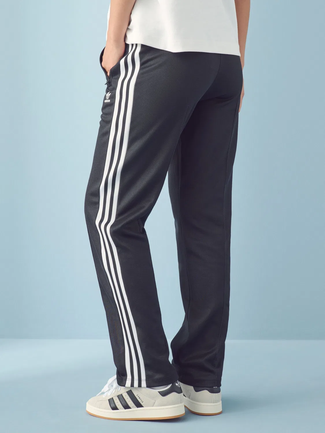 Тренировочные штаны Firebird, adidas Originals, черный — фото 3