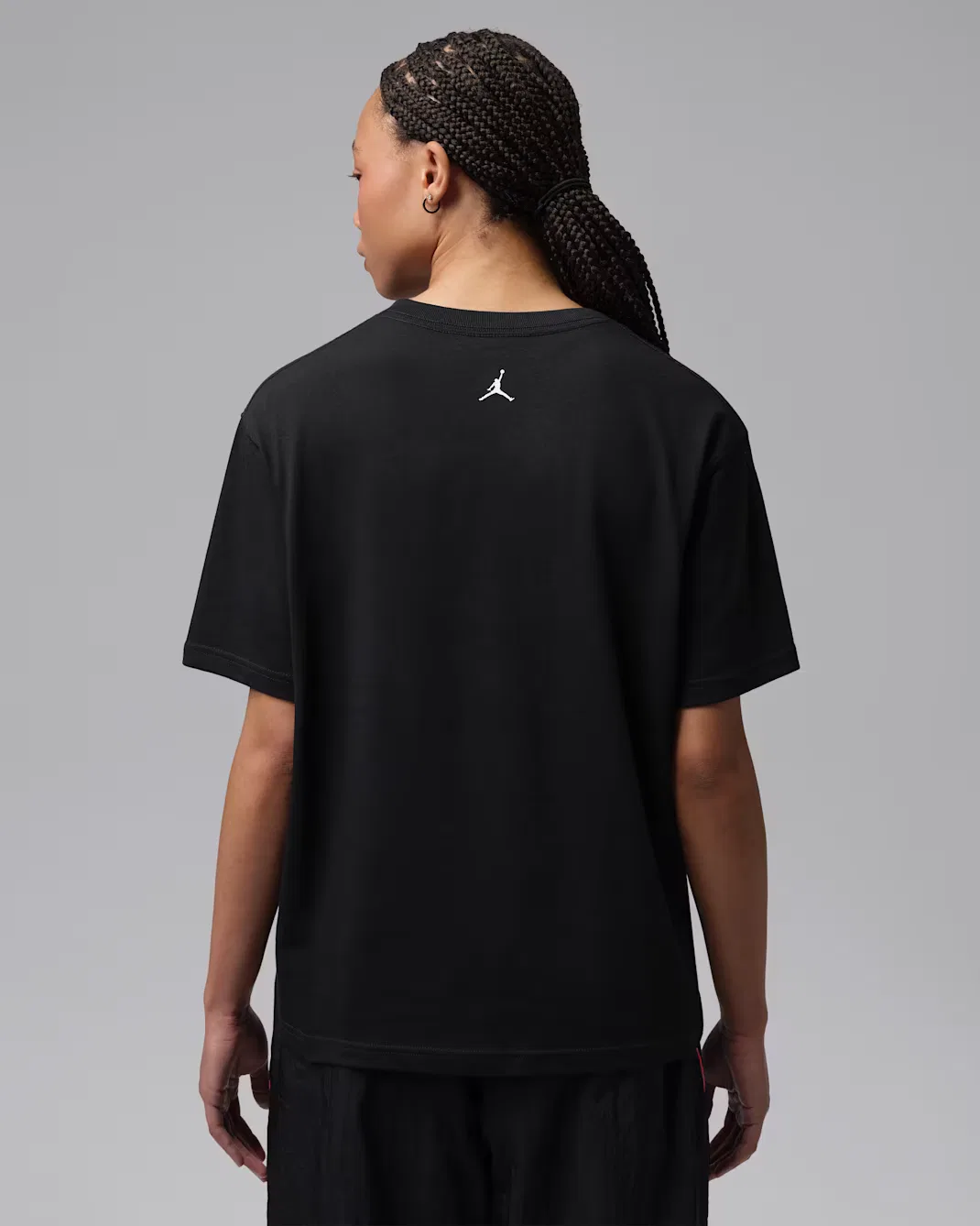 Женская футболка с графическим принтом Dri-FIT Jordan Sport, Black — фото 2