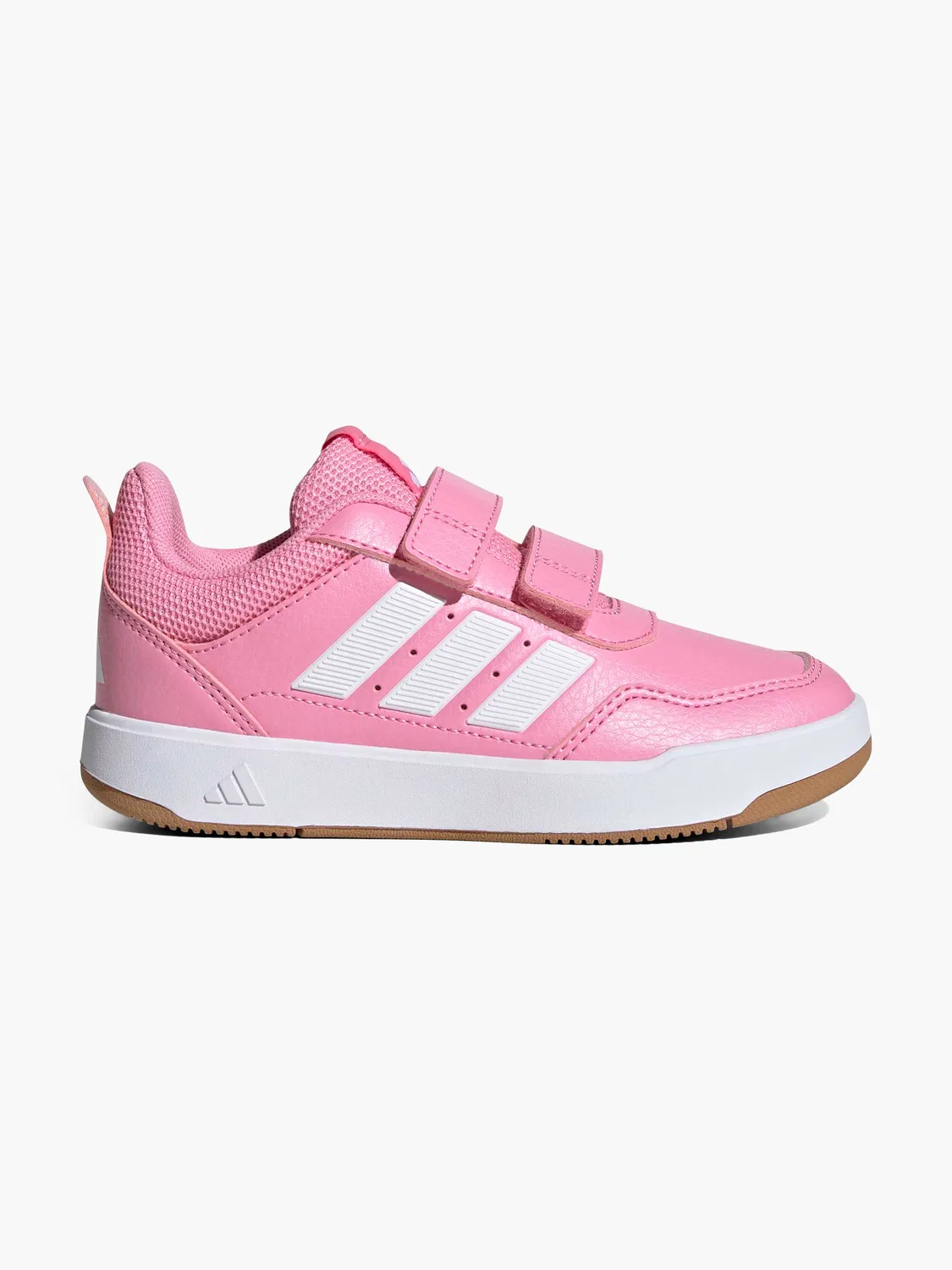 Детские кроссовки на липучках Adidas TENSAUR SPORT 3.0 CF K, розовый