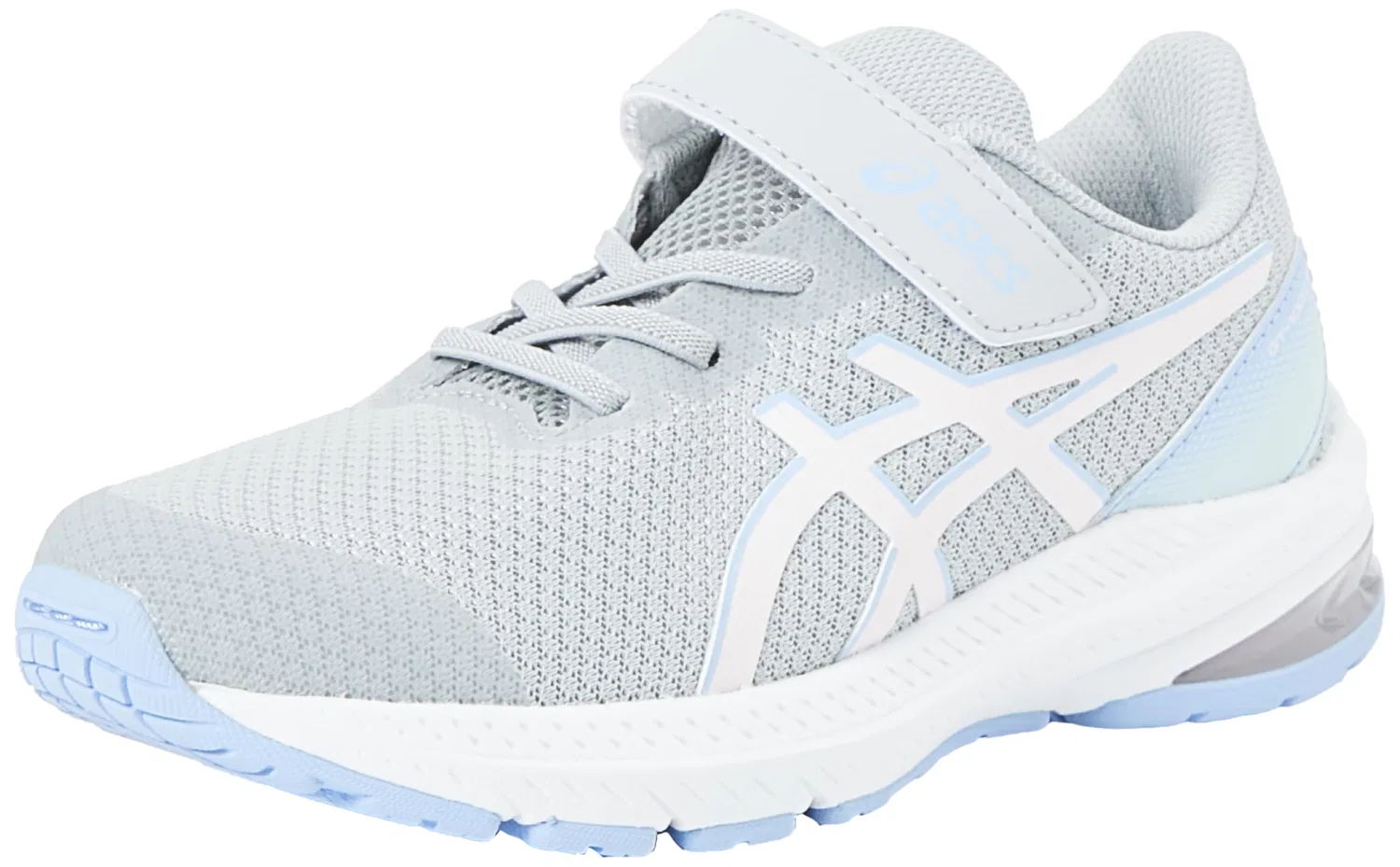 Детские кроссовки для мальчиков с дышащим верхом Gt-1000 12 Ps ASICS, Piedmont Grey Cosmos