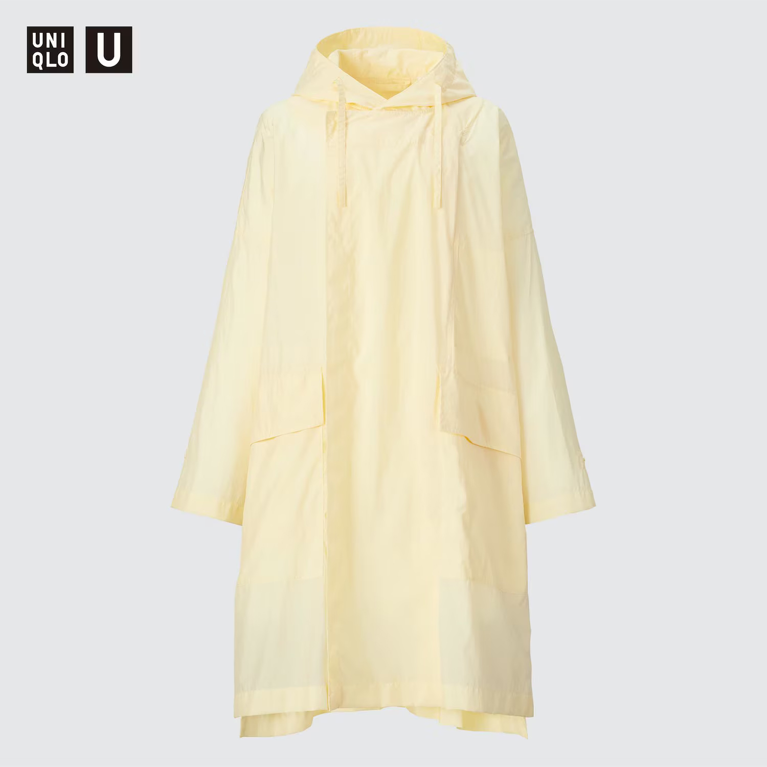 

Тренч-пальто из нейлона U Uniqlo, 41 светло-желтый