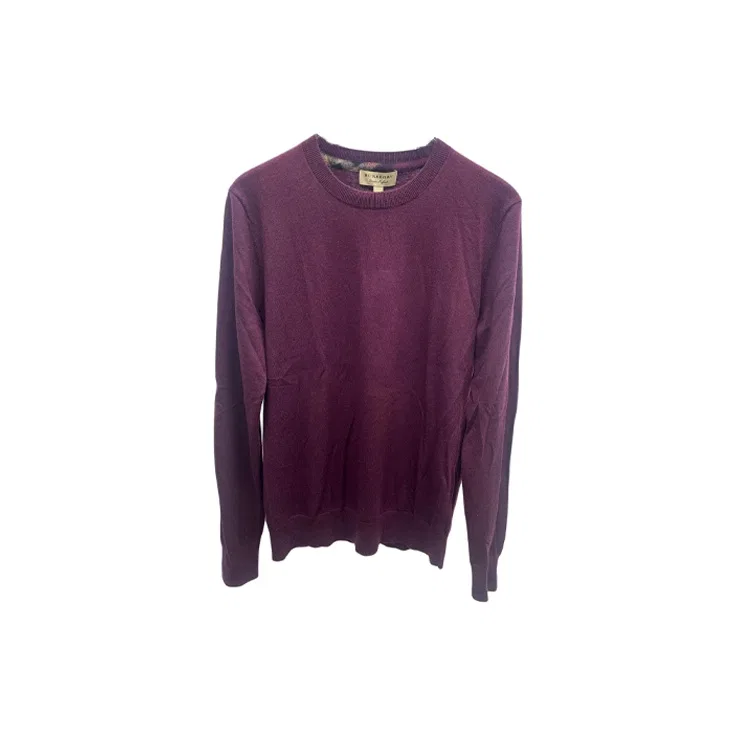 Мужской свитер из кашемира Burgundy Burberry