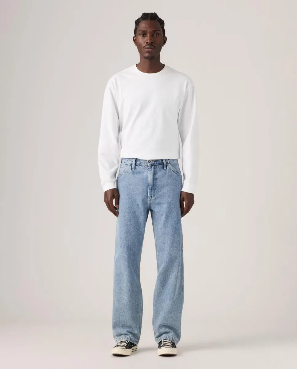 Мужское свободные джинсы, Vaquero 568 Loose Straight Carpenter, Levi's, голубой