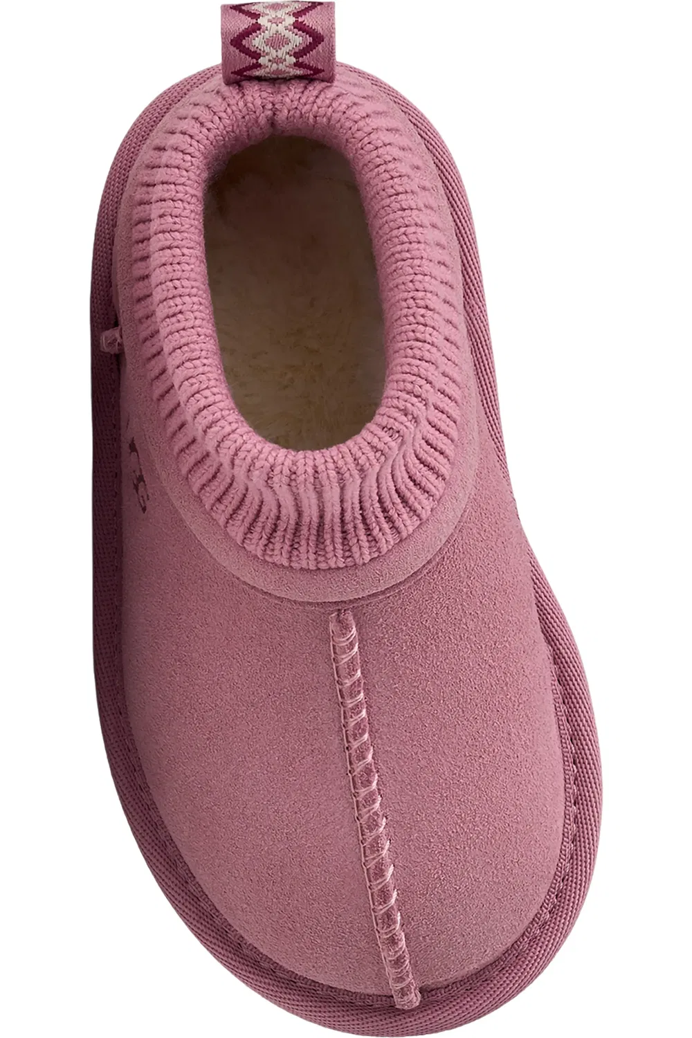 Ботинки детские с манжетой из стрейч-трикотажа Classic Ultra Stretch Cuff UGG, Dusty Orchid — фото 3
