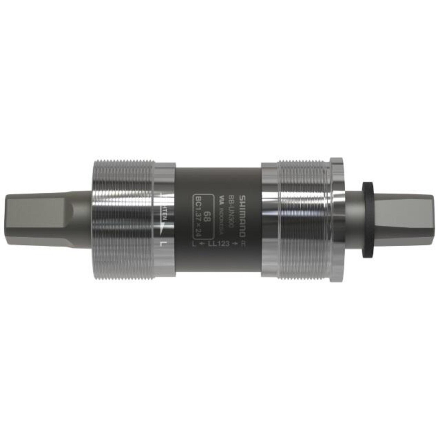 

Каретка квадратного конуса BB-UN300 — BSA SHIMANO, серебристый / черный / черный