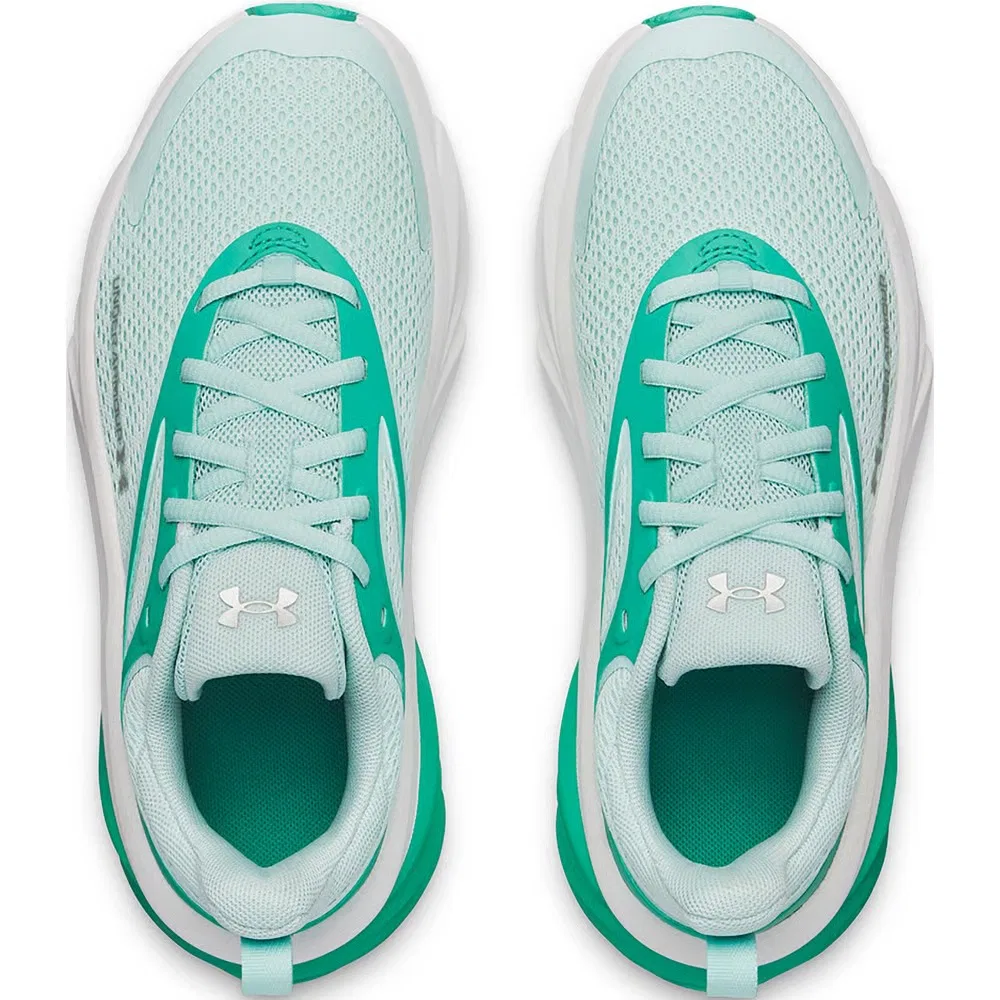 Детские кроссовки Charged+ Rogue 6 для бега для малышей Under Armour, Mint/Green/Silver — фото 3