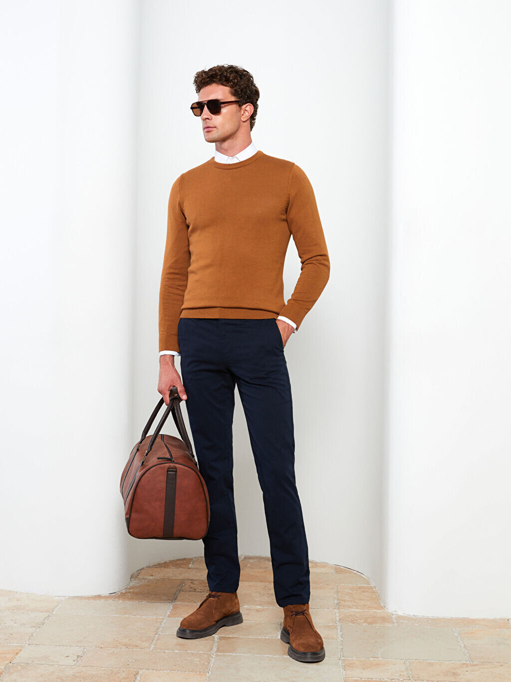 

Мужские брюки чинос Slim Fit из габардина LCWAIKIKI Classic, Черный, Мужские брюки чинос Slim Fit из габардина LCWAIKIKI Classic