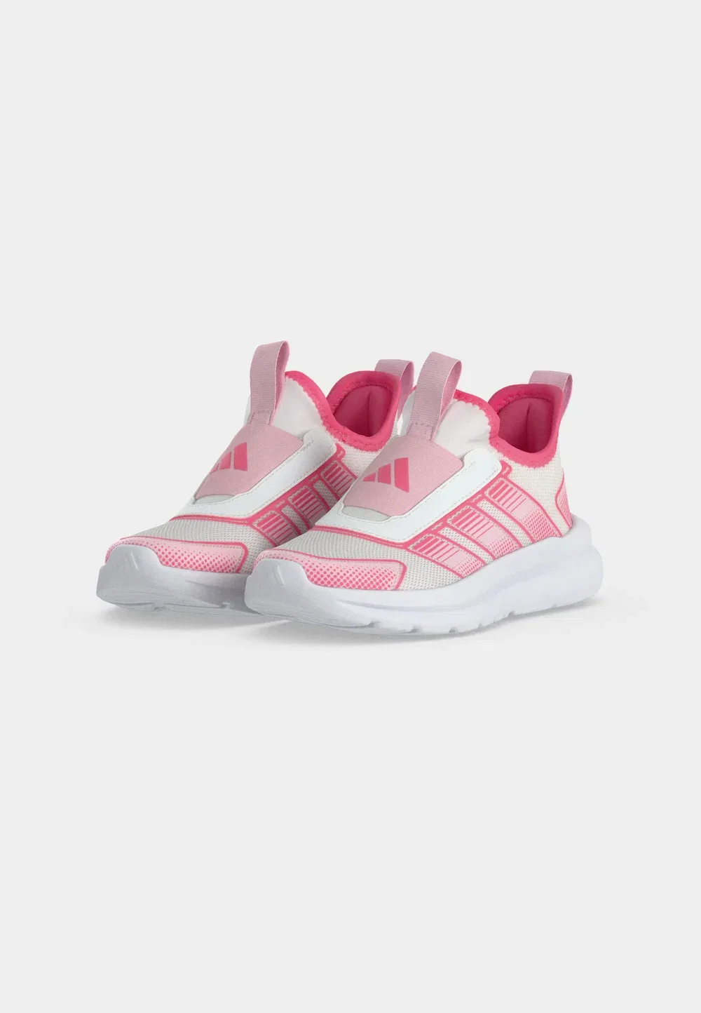 Tensaur Comfort 2 - тренировочные кроссовки Adidas Performance, Footwear White/Pink Fusion/Clear Pink — фото 3