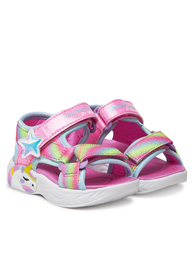 Сандалии Unicorn Dreams Sandal-Dreamy Unicorns 303107N/Pkmt Skechers, розовый — фото 2
