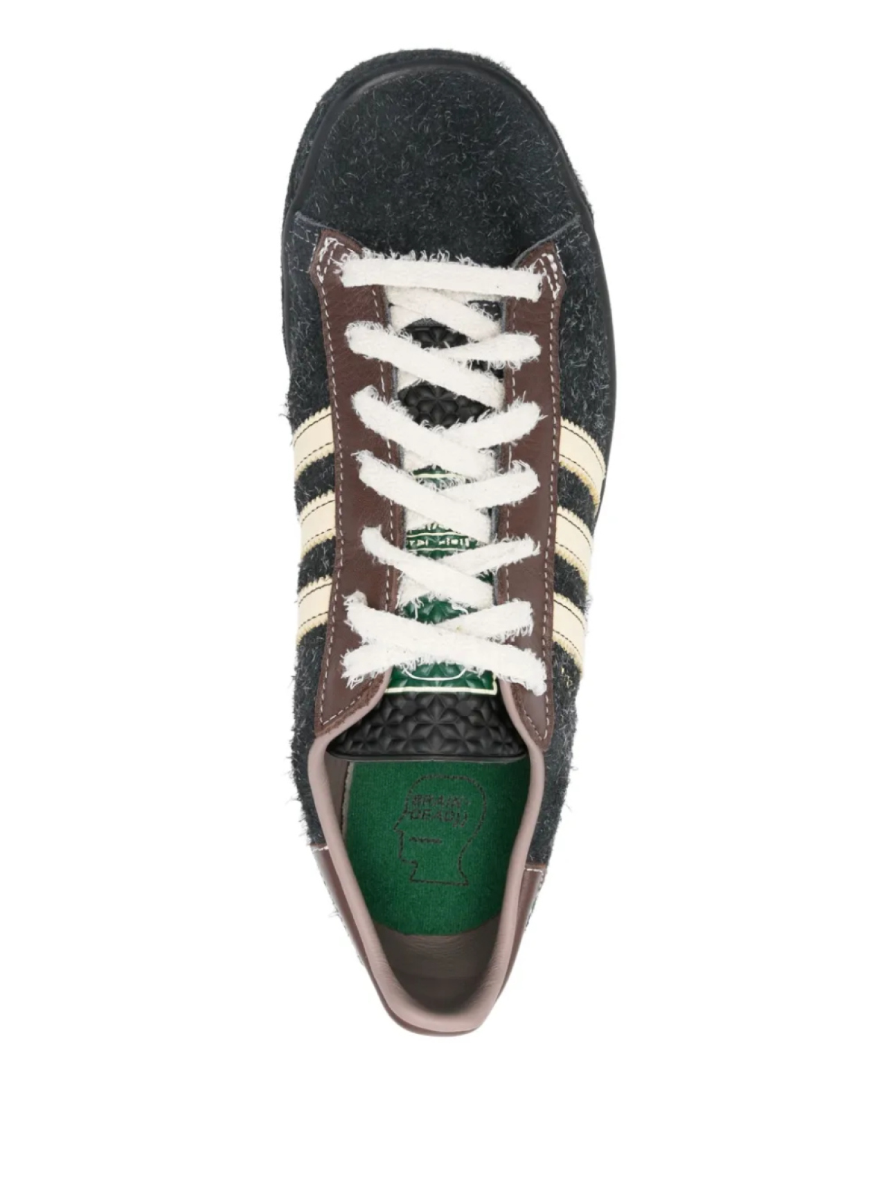 Adidas кроссовки Brain Dead, черный — фото 4
