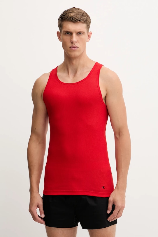 

Упаковка из 3 хлопковых футболок Calvin Klein Underwear, красный