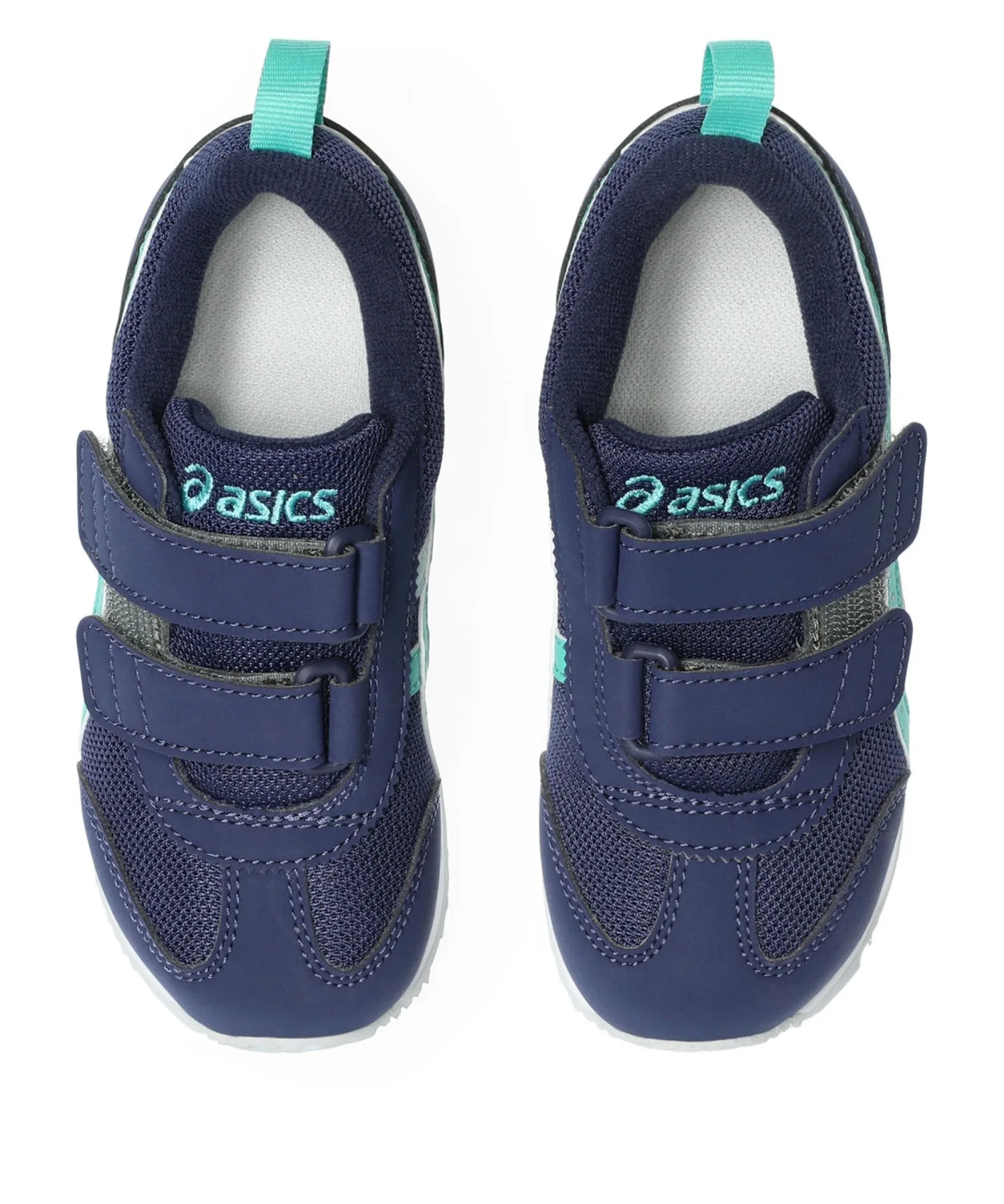 Детские кроссовки с антибактериальной стелькой IDAHO MINI 5 ASICS синие — фото 4