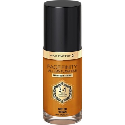 

Max Factor Facefinity 3in1 All Day Flawless Foundation 95 Лесной орех с SPF 20 30 мл