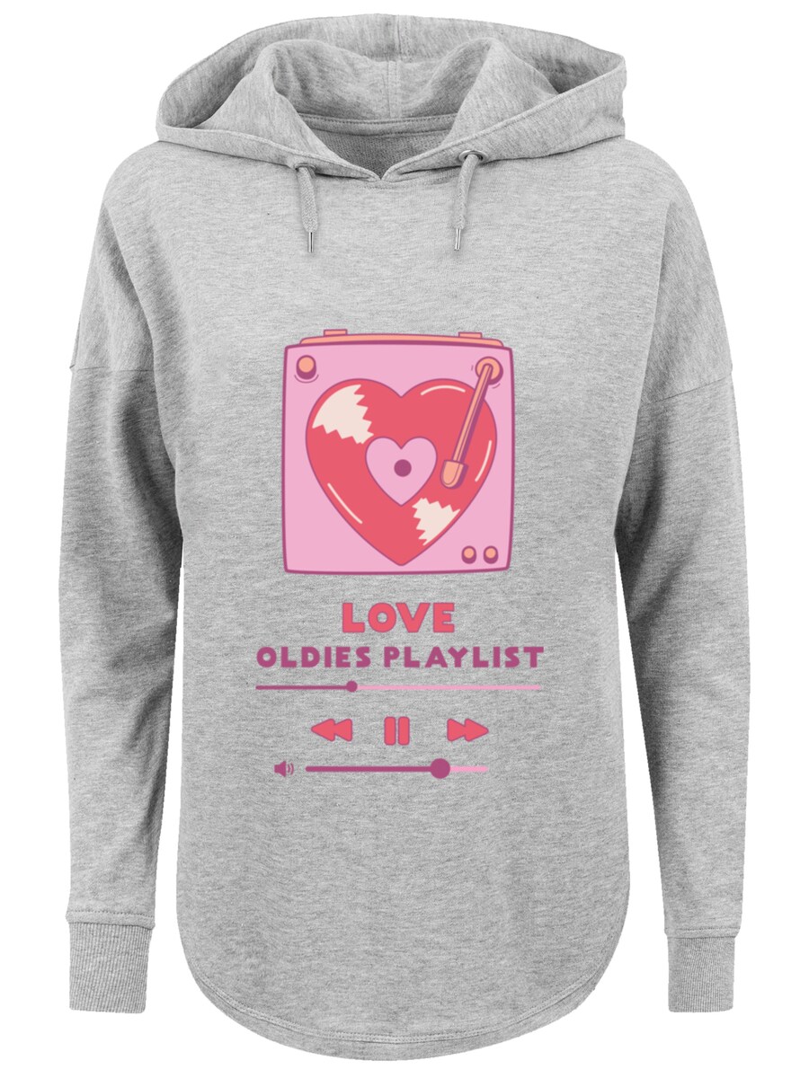 

Толстовка F4NT4STIC Love Oldies Playlist Valentinstag, Grey