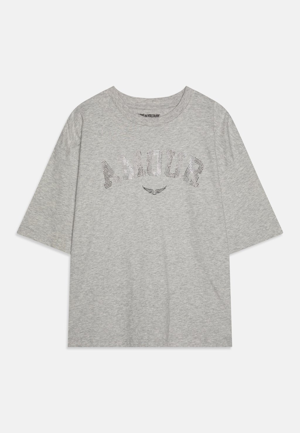 

Футболка с принтом SHORT SLEEVES TEE Zadig & Voltaire, серый