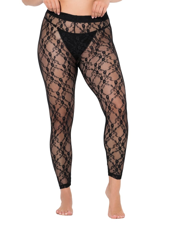 

Ulla Popken Черные колготки