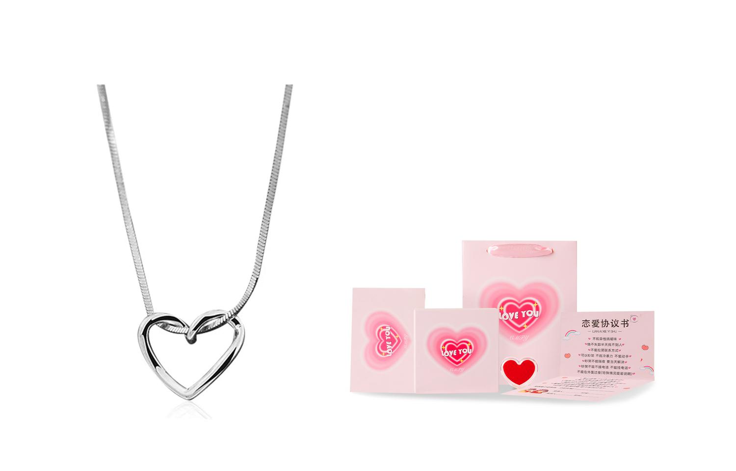 

Женское ожерелье CMFY, Silver+520 Valentine'S Day Box Limited Edition
