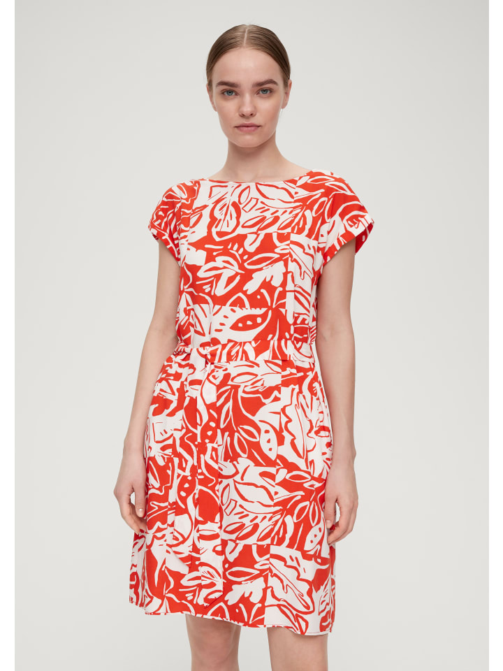 

Короткое платье s.Oliver Kleid kurz, оранжевый